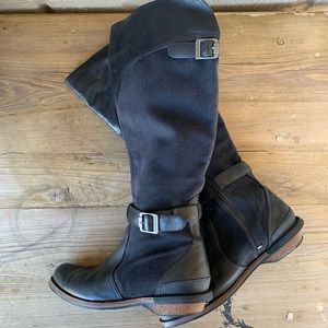 Patagonia ADDIE Rider Tall Boots canvas/leather